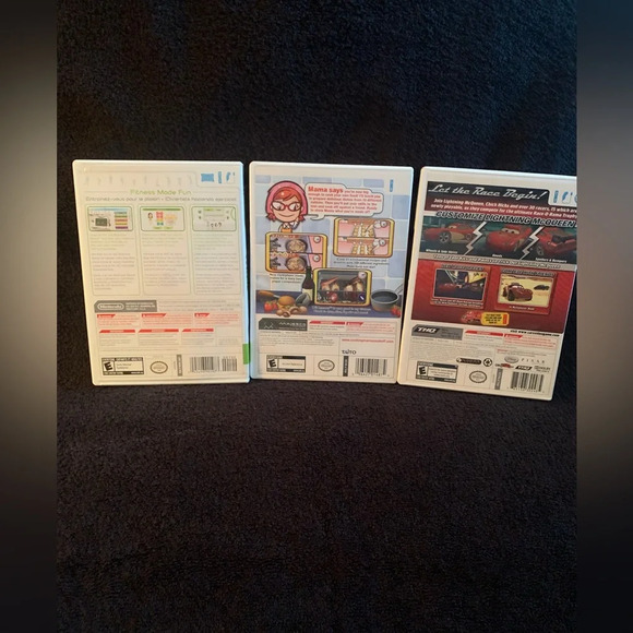 Used Wii Game Bundle - Wii Fit, Cooking Mama Cook Off, Cars Race-O-Rama - Picture 2 of 8